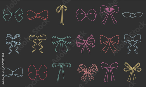 cute ribbon coquette bundle