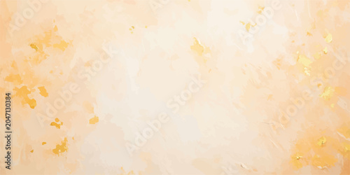 Foto Light beige wall texture with subtle gold fleck details background interior mate