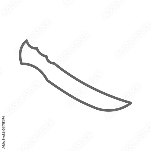 dagger icon graphic vector icon