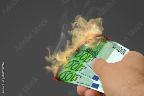 Obraz w ramie Geld 1640