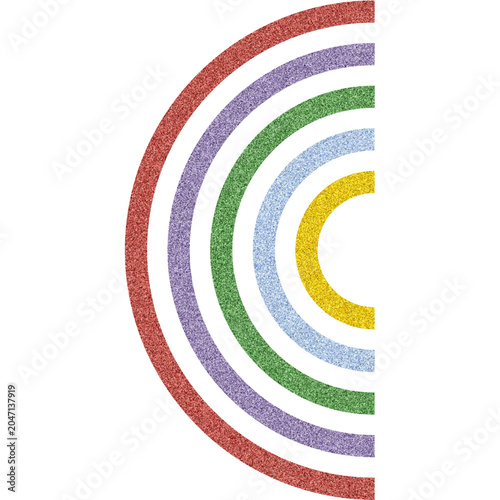 Rainbow Retro Noise
