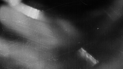 retro film overlay effect with scratch dust and bokeh light leaks, retro grain noisy film distressed light leak flare on black background, black and white abstract background, Abstract old film