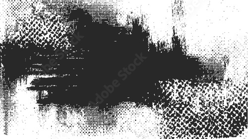 Bild auf Leinwand Black png brush lines set vector paint brush spots highlighter lines or felt-tip