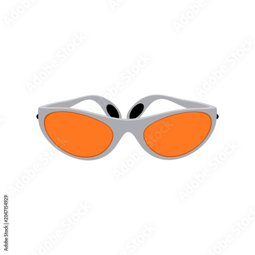 Flat Vector Sports Sunglasses