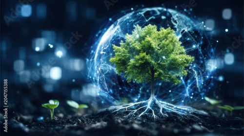 Harmony on earth comes from a balanced ecology and nature within the planet as we manage the effects of the global climate.