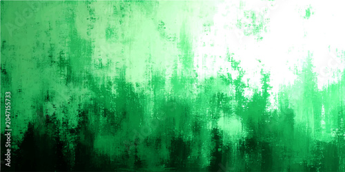 Foto Abstract verdant hues blend and swirl, evoking tranquil forest canopy, natural texture