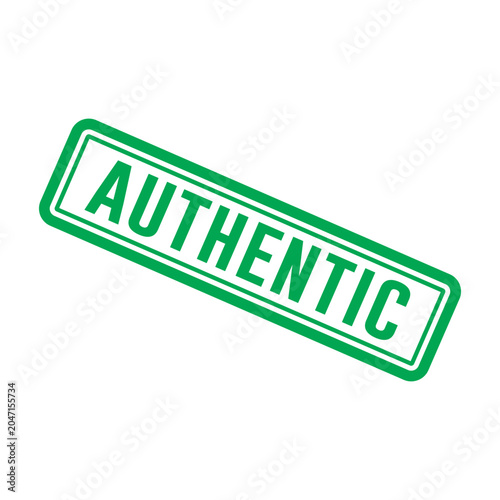 Authentic Stamp vector design templates simple and modern concept