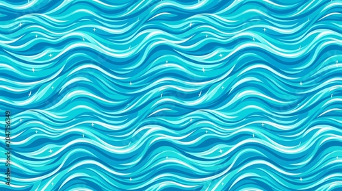 seamless wave pattern