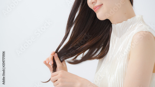 女性　ヘアケア