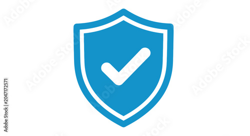 Blue Shield with Check Mark.
