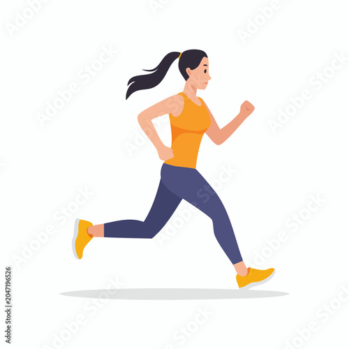 Woman Running