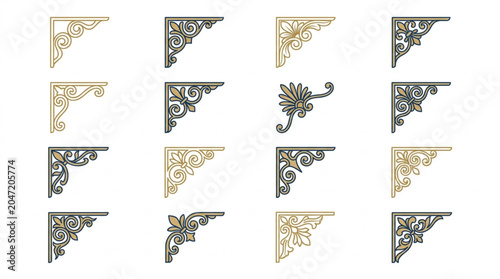 Elegant Corner Decorative Molding Designs