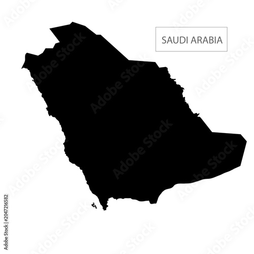 map of Saudi Arabia,  KSA, Absolute Monarchy, largest nation in the Middle East, Arid desert, including the Rub' al Khali 