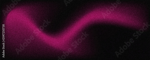 Dark pink gradient lights on black background, abstract grain gradation texture, vector pink soft blur with noise texture abstract background
