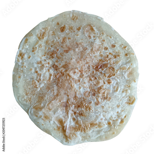 Canvastavla Close-up of crumbly brown bread slice