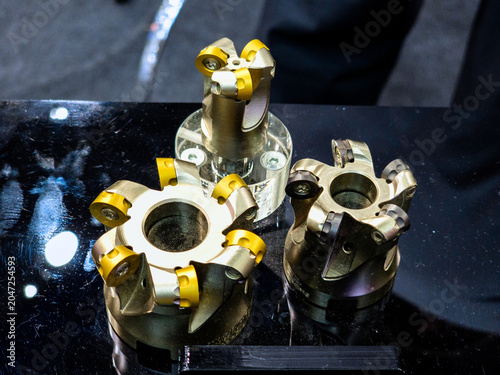 Industrial Face Milling Cutters with Indexable Carbide Inserts for CNC Machining