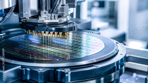 Semiconductor Wafer Probing and Electrical Chip Testing