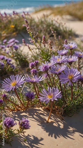 Vibrant Sea Aster Blossoms