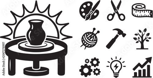 Creative Tools and Objects for Artistic Expression Found