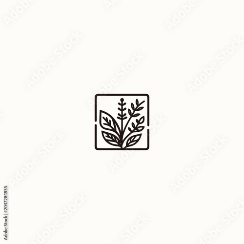 Tree leaf logo vector icon illustration