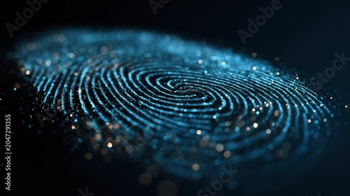 Digital fingerprint security technology