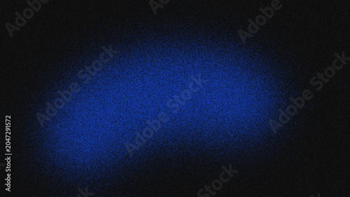 Photos Dark Blue and Black Abstract Background with Grainy Neon Spray Texture