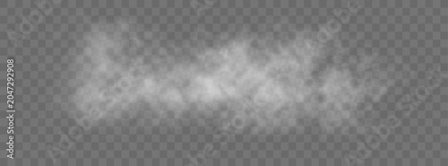 Fotografi Realistic vapor png with drifting smoke fog, soft cloud particles, chemical air effect, transparent background and abstract environment texture design composition