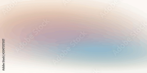 Bild auf Leinwand Soft blurred background with diffused light of pastel blue and cream background