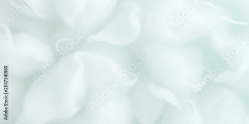 Quadro su tela Soft, fluffy cotton balls create a dreamlike, ethereal texture with subtle pastel hues and a serene, calming feel