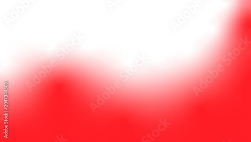 Quadro su tela Red leak glare texture blur waved abstract soft shape Yellow leak glare beam gle