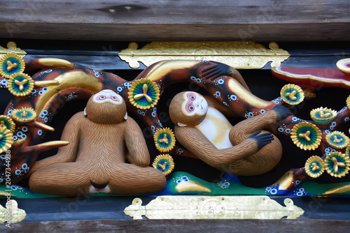 Bild auf Leinwand 栃木県 日光市の東照宮