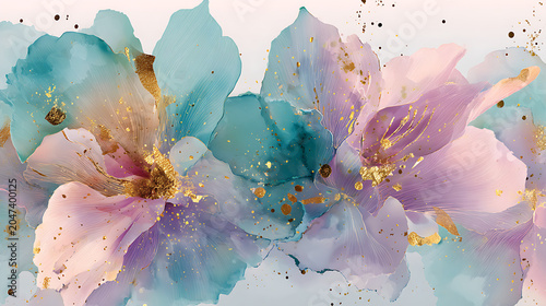 watercolor hand painted ai genrative