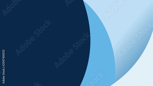 Fotografie Elegant minimalist abstract background featuring smooth flowing curved shapes in