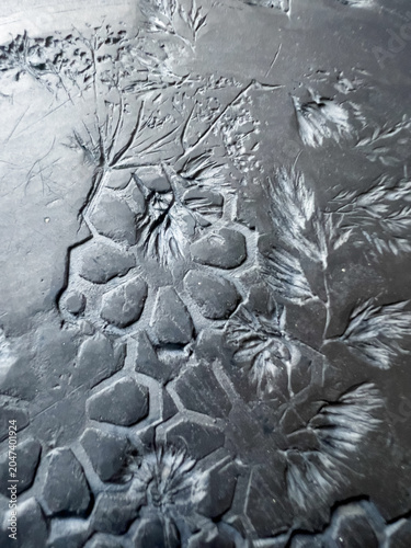 Fragments, individual decorative elements and patterns on the surface of ceramic dishes