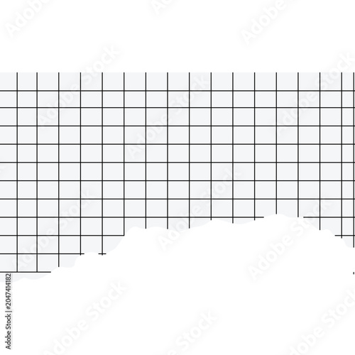 Papper Cut Grid Corner