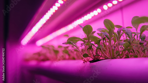 Laboratory-Grown Plants Under Active Photosynthesis Spectrum Lighting