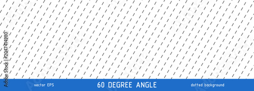 Foto Diagonal line pattern with thin slash dashes creating geometric texture