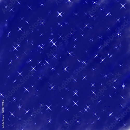 The night sky is full of stars
