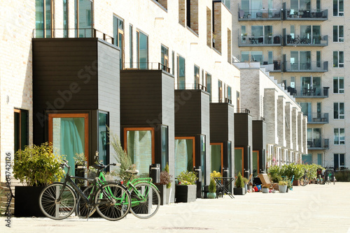 Photography Modern city home, in Copenhagen, Denmark.