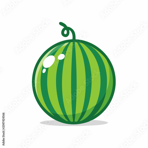 Cartoon Watermelon Icon