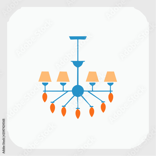 Chandelier Illustration