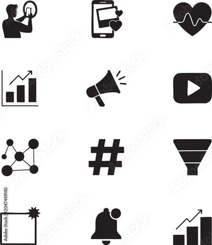Ecommerce Shopping Line Icon Pack