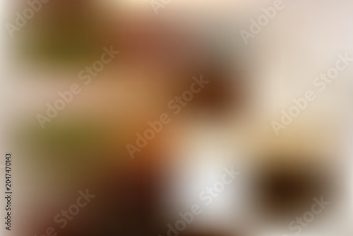 A close-up view of various coffee cups on a transparent background with rich aromas in a cozy coffee shop interior.