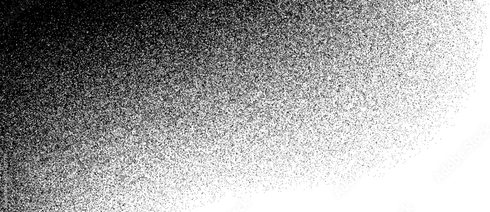 Εκτύπωση καμβά Abstract grainy dust texture background with scattered particle effects and speckled noise pattern