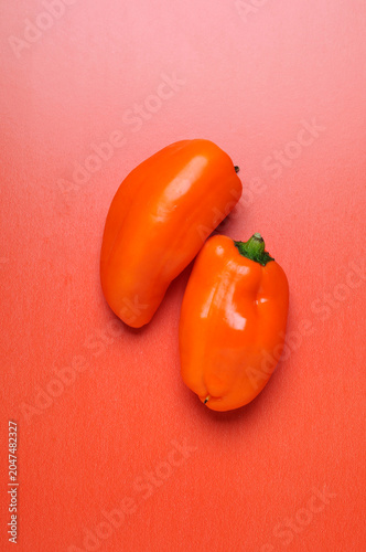 Seedless Orange Sweet Peppers