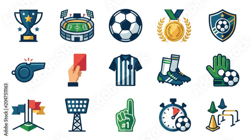 Soccer and Sports Icons Collection