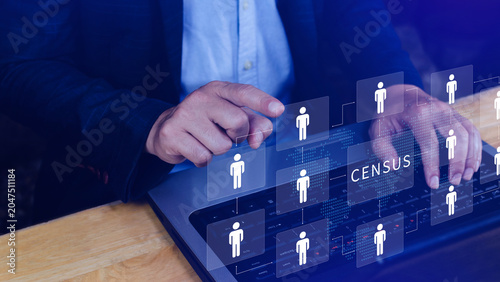 Canvastavla Census Digital data virtual with Network