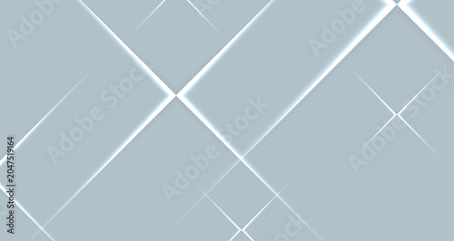 Canvas-taulu Abstract Geometric Pattern with Light Blue Lines and Crossings.