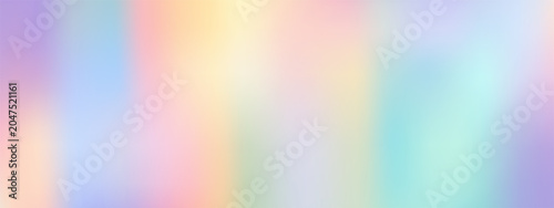 Holographic chrome texture background with glowing pastel light and futuristic iridescent shine.