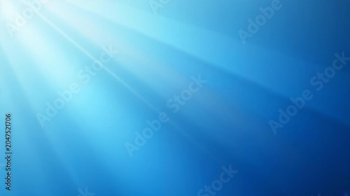 Gradient Abstract Background Blue Sky Ice Ink with Copy Space